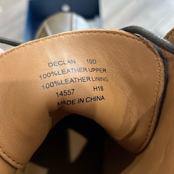 Polo Ralph Lauren Declan Winter Rain Duck boots black mens tumbled wax leather - Picture 8 of 10